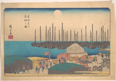 View of Takanawa by Utagawa Hiroshige