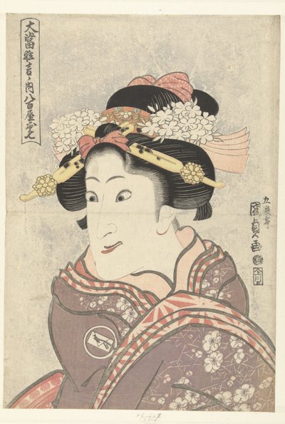 Iwai Hanshiro V in the Role of Yaoya Oshichi by Utagawa Kunisada (I)