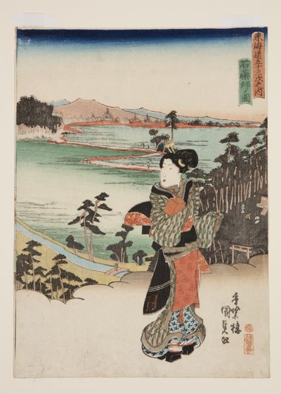 View of Ishiyakushi by Utagawa Kunisada