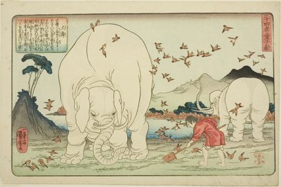 Dashun (from the series "Twenty-four Paragons of Filial Piety as a Mirror for Children") by Utagawa Kuniyoshi