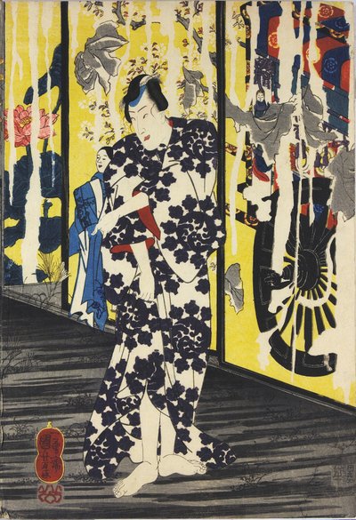 Up-to-date Teruuji in an Old Picture at an Old Temple by Utagawa Kuniyoshi