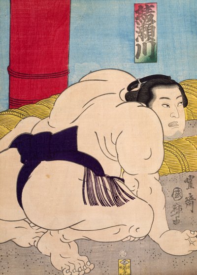 Sumo Wrestler by Utagawa Toyokuni