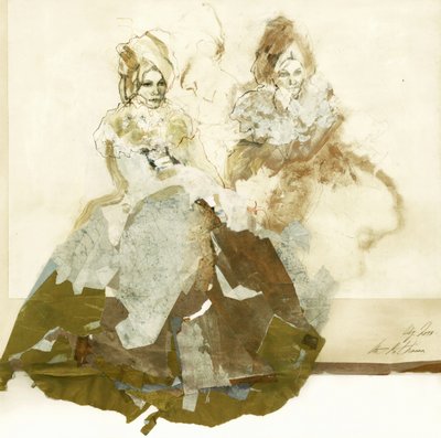 Elegant Turban Women by Ute Rathmann
