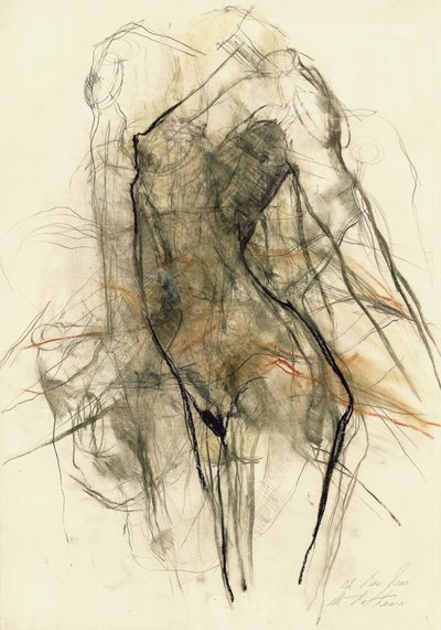 Expressive Female Nude by Ute Rathmann