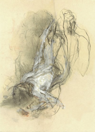 Flowing Abstract Form by Ute Rathmann