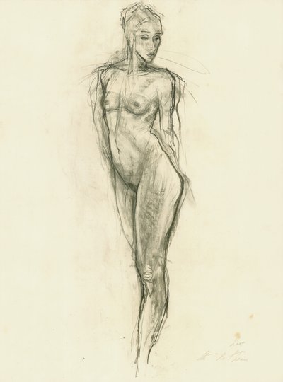 Graceful Nude Figure by Ute Rathmann