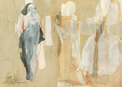 Serene Abstract Figures by Ute Rathmann