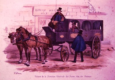 Carriage belonging to the Post Office Headquarters, also known as 