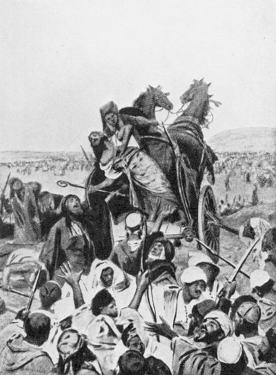 The Battle of Ramoth-Gilead 853 BC by Vaclav (1851 1901) (after) Brozik