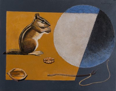 Chipmunk Escape The Trap by Vadym Vaskovsky