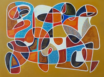 Fish In Wave, 2017 by Vadym Vaskovsky