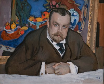 Portrait of Ivan Abramovich Morozov by Valentin Aleksandrovich Serov