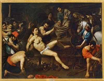 Martyrdom of Saint Lawrence by Valentin de Boulogne