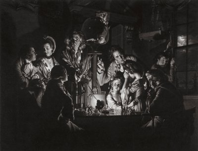 An Experiment on a Bird in the Air Pump After Joseph Wright of Derby by Valentine Green