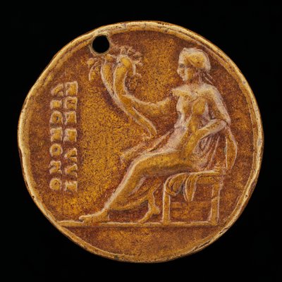 Concord Holding Cornucopiae [reverse] by Valerio Belli