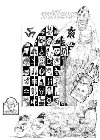 A Thousand and One Nights Through Time and Space by Valerio Eletti