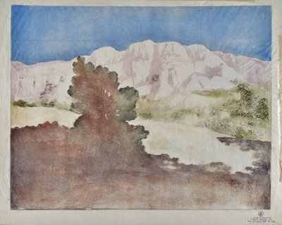 View of the Holy Mountain Victory by Valère Bernard