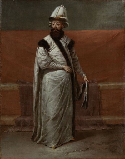 Nevsehirli Damat Ibrahim Pasha, Grand Vizier of the Ottoman Empire by Vanmour
