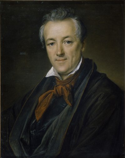 Portrait of the Painter Pyotr Fyodorovich Sokolov 1791-1848, 1833 by Vasili Andreevich Tropinin