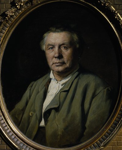 Portrait of the painter P. S. Stepanov by Vasili Grigorevich Perov