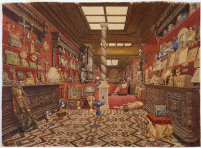 A Room in Alexander Basilewsky