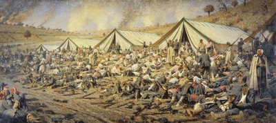 After the Attack. Plevna, 1877-1878 by Vasily Vereshchagin