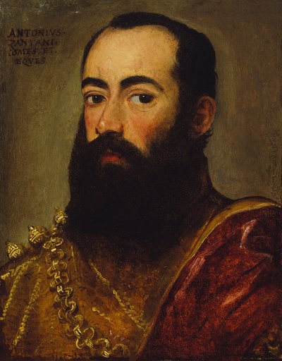 Portrait Presumed to Be of Antonio Zantani by Venetian