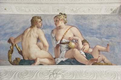 Apollo and Venus, from the Sala di Bacco by Veronese