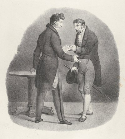 I Thought as Much, 1824 by Victor Adam