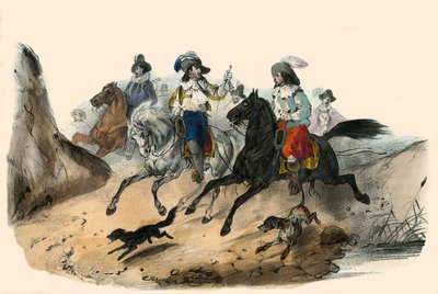The Challenge, between 2 Gentlemen by Victor Adam