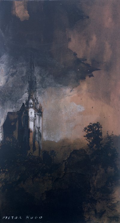The Castle in the Moonlight by Victor Hugo