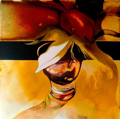 Vibrant Female Portrait by Victor Tkachenko