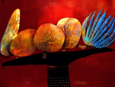 Vibrant Organic Still Life by Victor Tkachenko