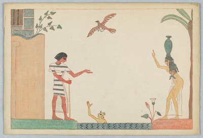 The Child and the School-Master, Illustration for Aesop