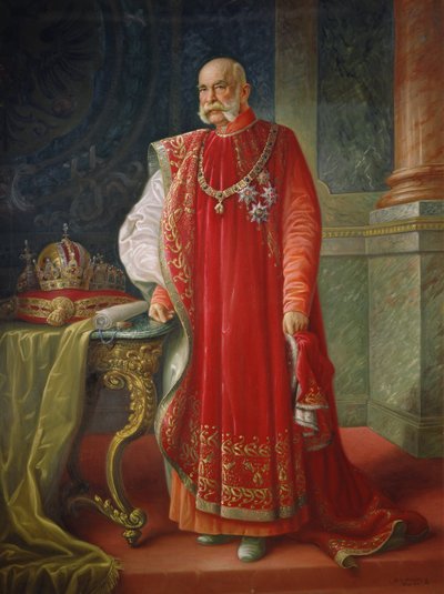 Franz Joseph I of Austria, c.1916 by Vienna Nedomansky Studio