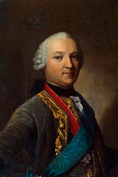 Portrait of Caspar von Saldern by Vigilius Erichsen