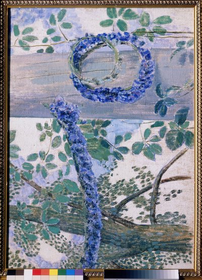 The Garlands of Cornflowers by Viktor Elpidiforovich Borisov Musatov