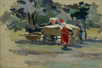 The Doukhobors in Borjomi, 1895 by Viktor Elpidiforovich Borisov Musatov