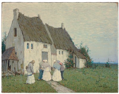 Returning from the Market by Viktor Ivanovich Zarubin