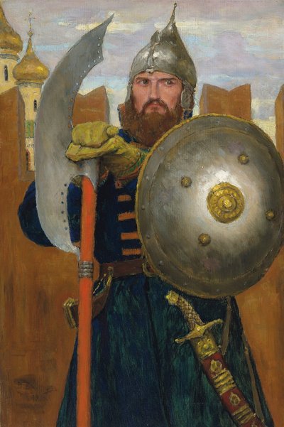 On Guard by Viktor Mikhaylovich Vasnetsov