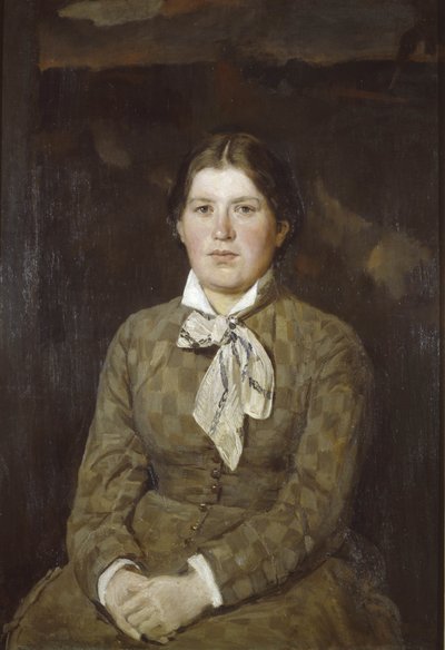 Portrait of Alexandra Vladimirovna Vasnetsova, the Artist
