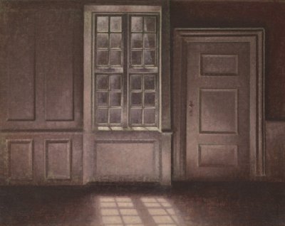 Moonlight, Strandgade 30, 1900-1906 by Vilhelm Hammershøi