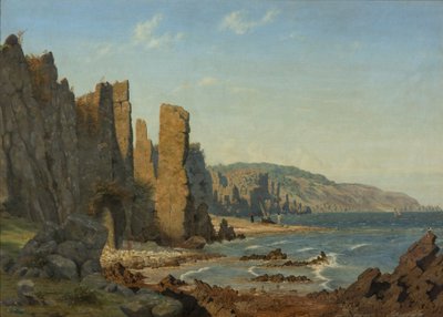 Beach Formation on Bornholm. Scene from Rø by Vilhelm Kyhn