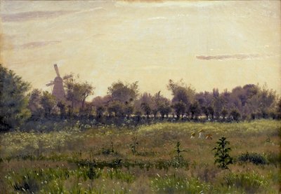 The Meadow by the Artist