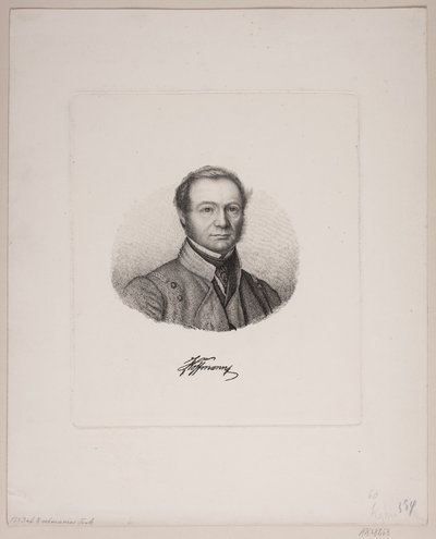 Portrait of Johan Christopher Hoffmann by Vilhelm Kyhn