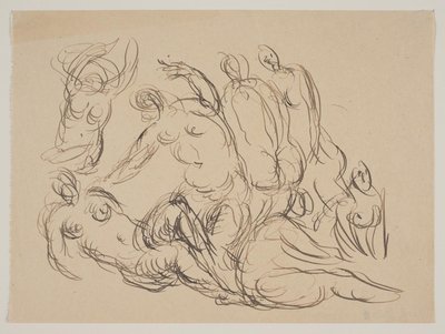 Composition with Seven Naked Women by Vilhelm Lundstrøm
