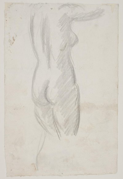Standing Female Model by Vilhelm Lundstrøm