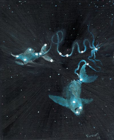 Star Sign Pisces by Vincent Alexander Booth
