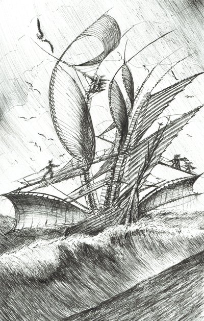 Storm Creators Pacific Ocean, 2017 by Vincent Alexander Booth