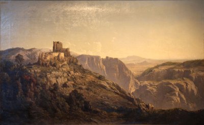 Panorama on the Hills of the Castle of Evenos, near Toulon by Vincent Courdouan